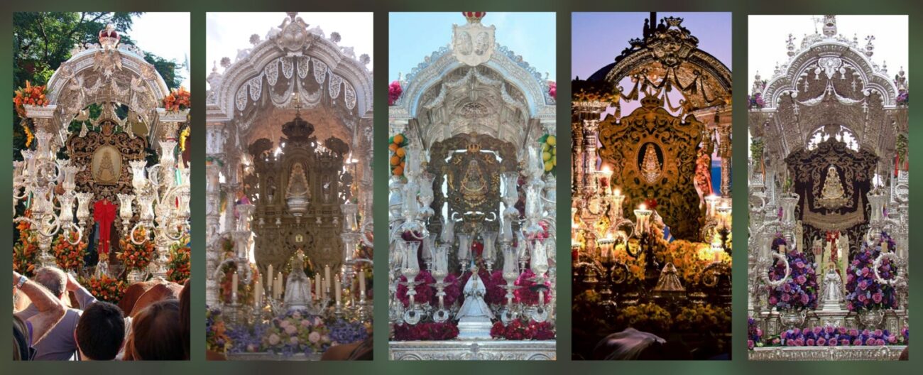 Simpecado Hermandades de Sevilla - El Rocío en Sevilla - ViajandoporSevilla.com